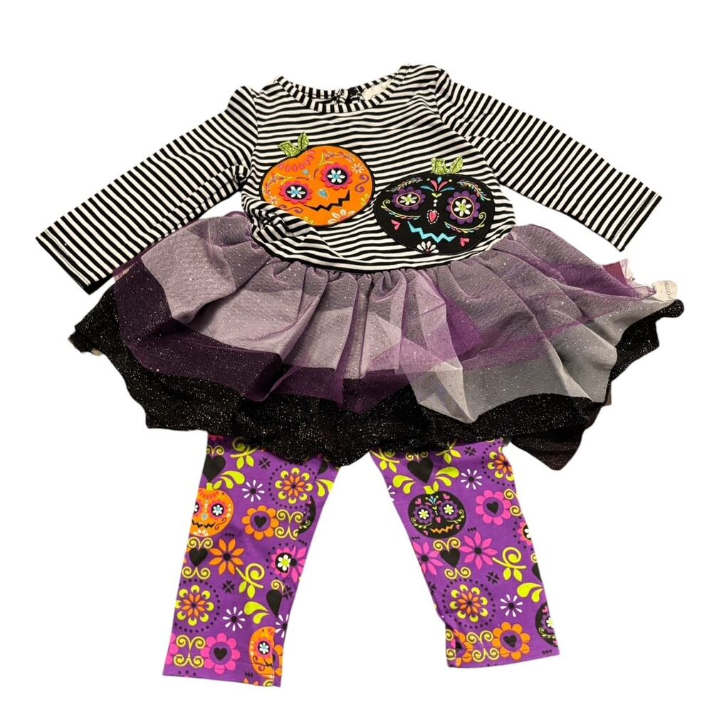 NWT Rare Editions 12M Halloween outfit